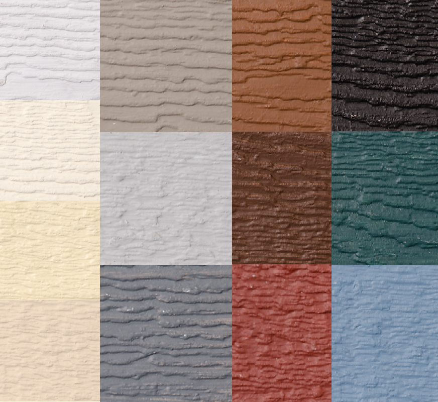 These are our standard paint colours | Better Way Sheds