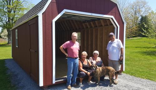 Storage sheds, garages, cabins, gazebos for sale in Canada 