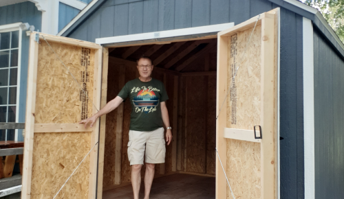 10x16 Shed Cottage no permit needed