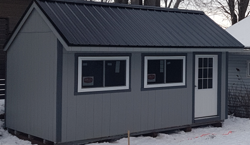 10x16 Bunkie Quaker Style by Better Way Sheds