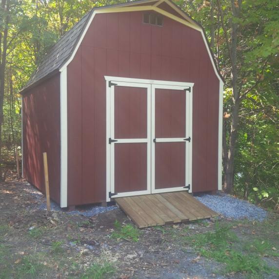 High Wall (Gambrel Roof) Storage Shed Better Way Sheds