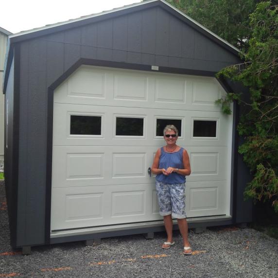 Gable-Roof Garage Style Storage Shed | Better Way Sheds