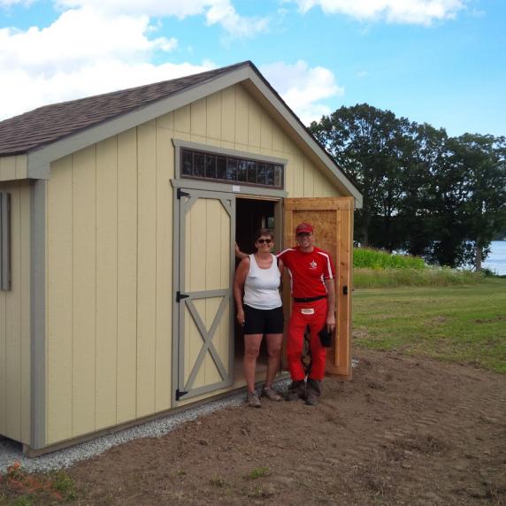 Cape Cod Cottage Wooden Storage Shed Prince Edward County Ontario