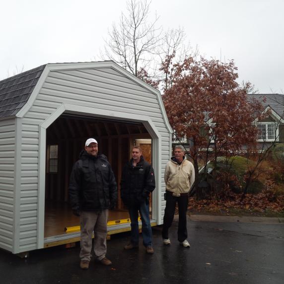 Gambrel-Roof Style Garage Series Storage Shed | Better Way ...