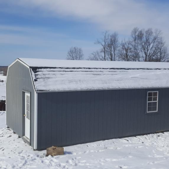 Gambrel-Roof Style Garage Series Storage Shed | Better Way ...