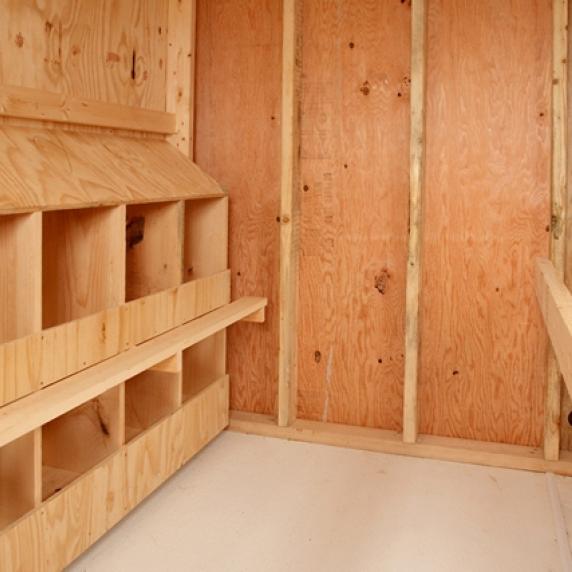 6x10 Coop A Frame Style Better Way Sheds En Coop Pen Interior