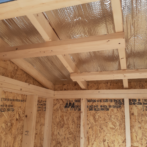 Insulated ceiling