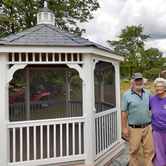 Gazebo-Wooden-Screened-Octagon