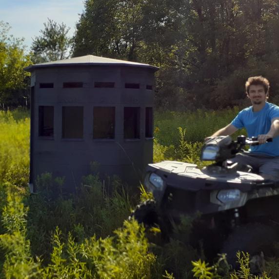 6x6 360 hunting blind